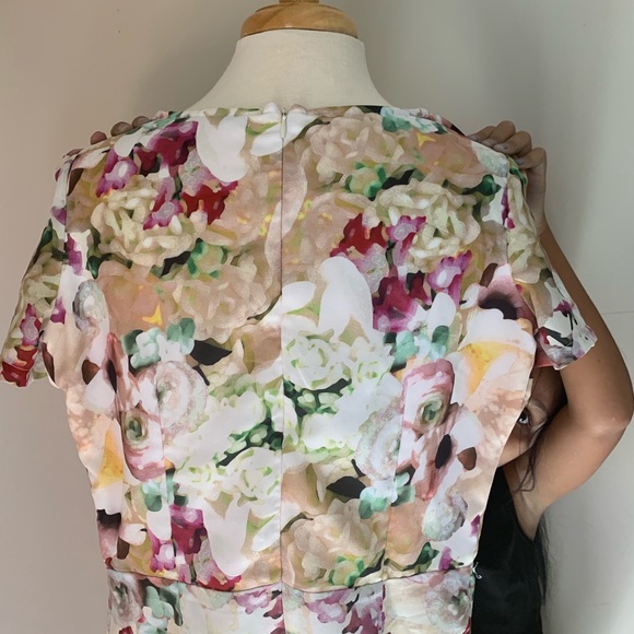 Ombré floral pattern jumpsuit - Picture 5 of 6